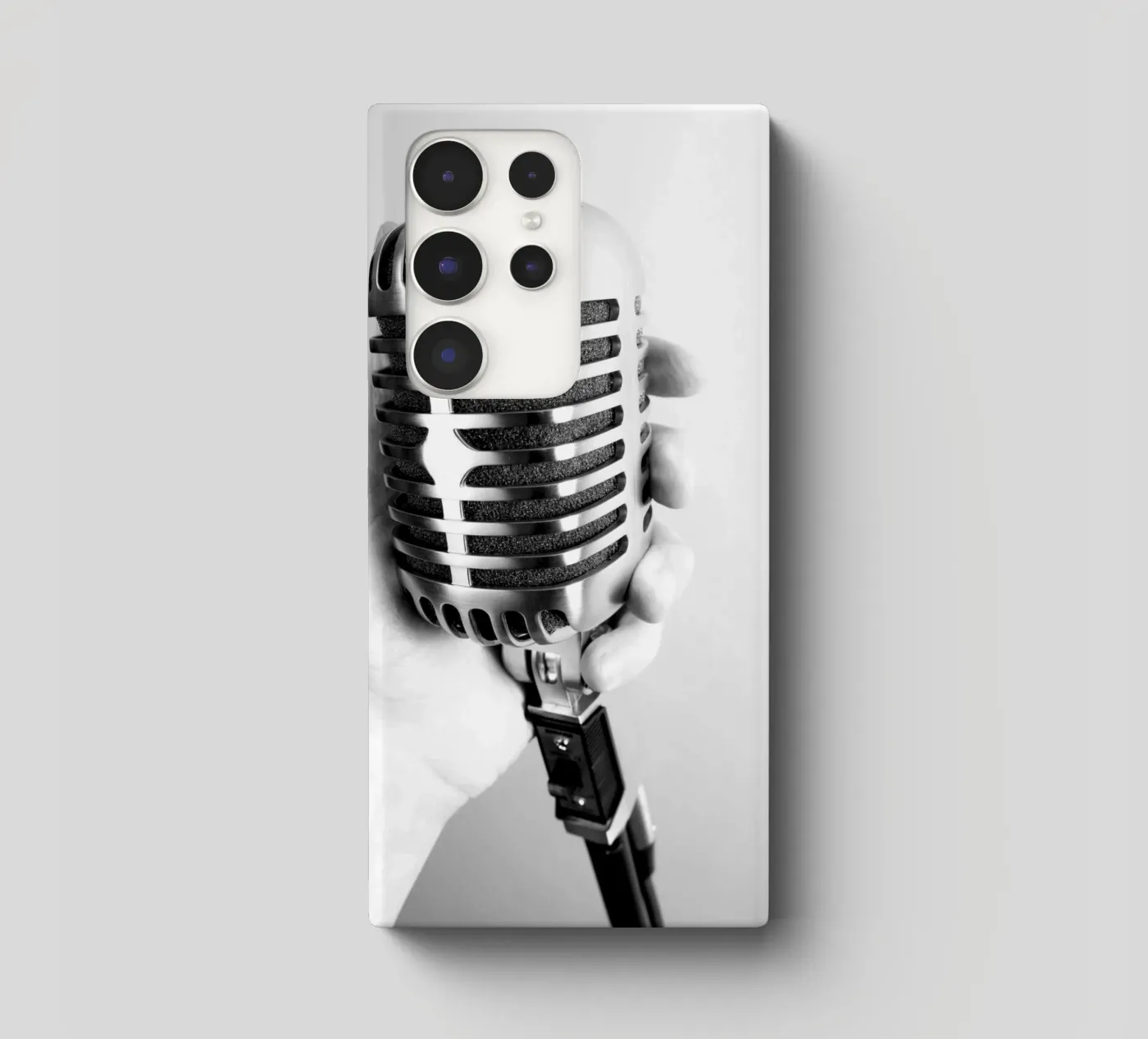 Microfono classico cover samsung da anderm