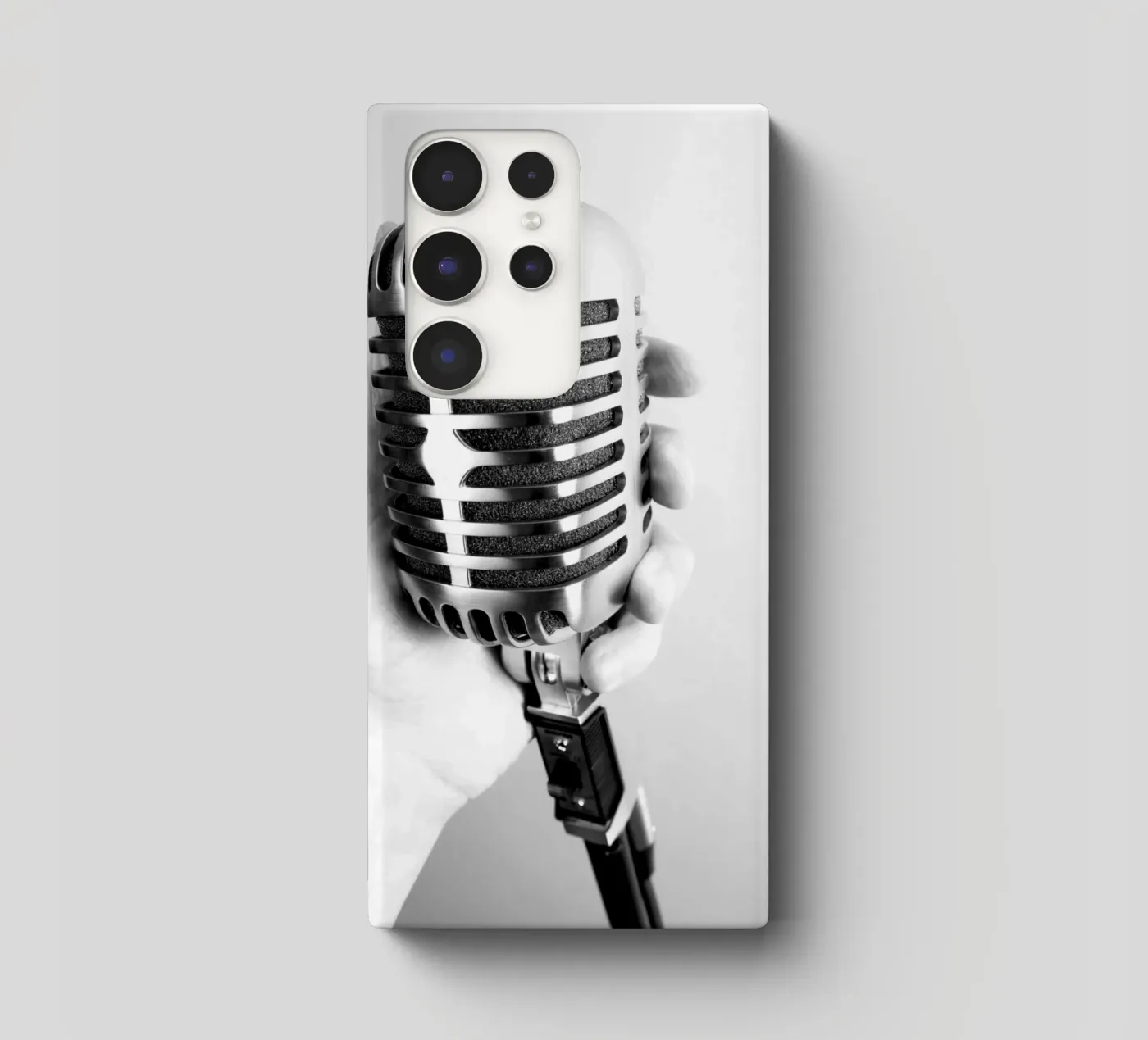 Microfono classico cover samsung da anderm