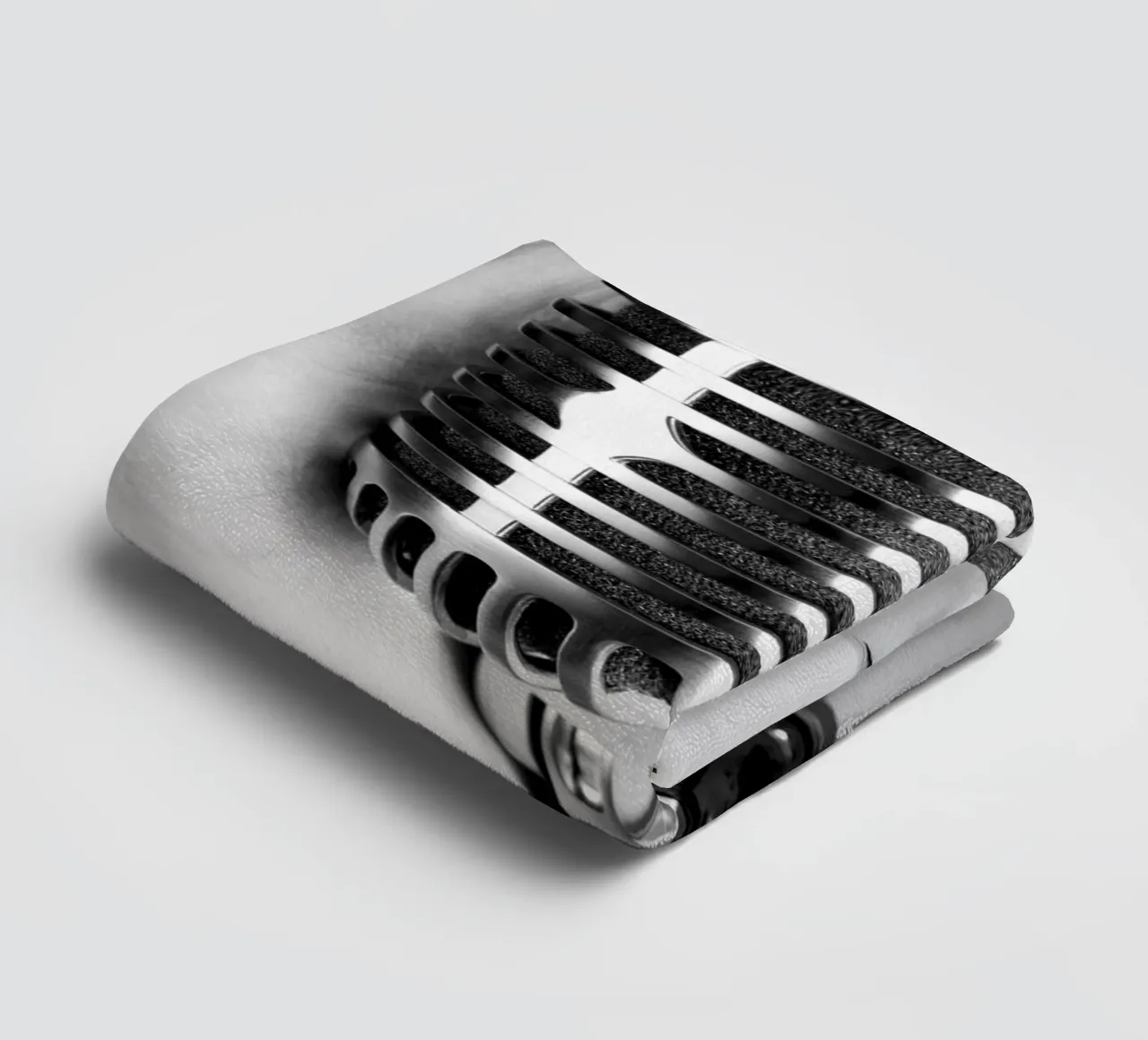 Microfono classico asciugamano da bagno da anderm