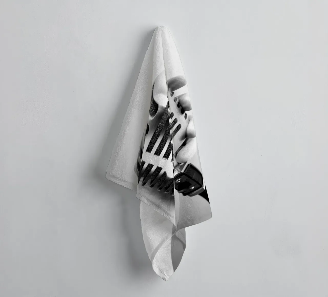 Microfono classico asciugamano da bagno da anderm