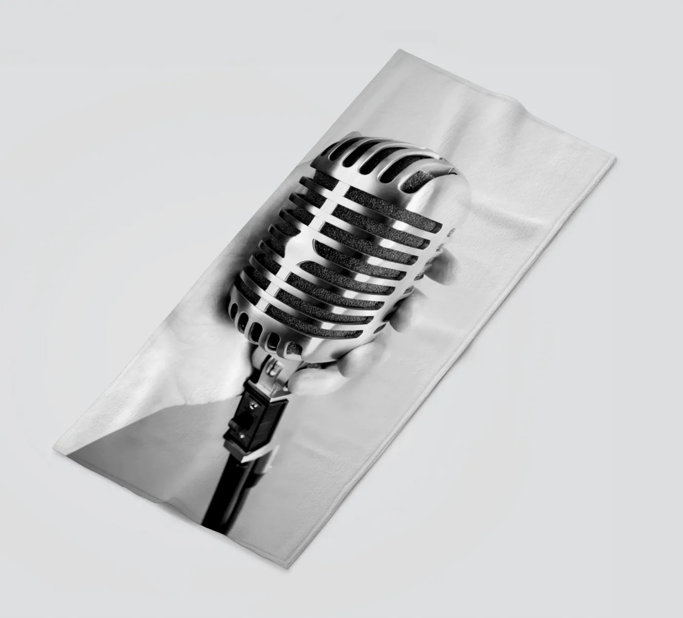 Classic microphone strandhanddoek van anderm