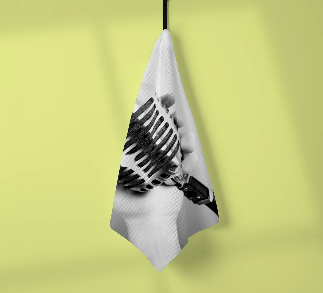 Microfono classico canovaccio da cucina da anderm