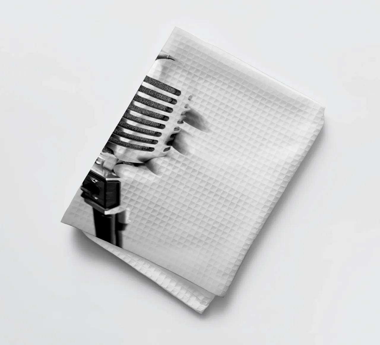 Microfono classico canovaccio da cucina da anderm