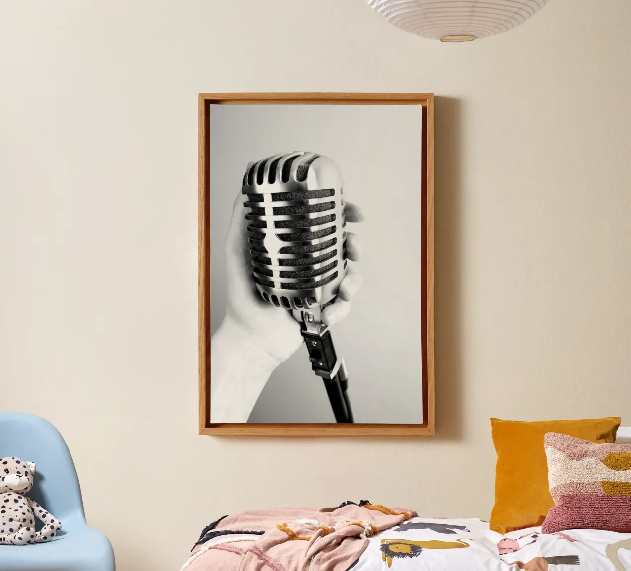 Microfono classico tela da anderm