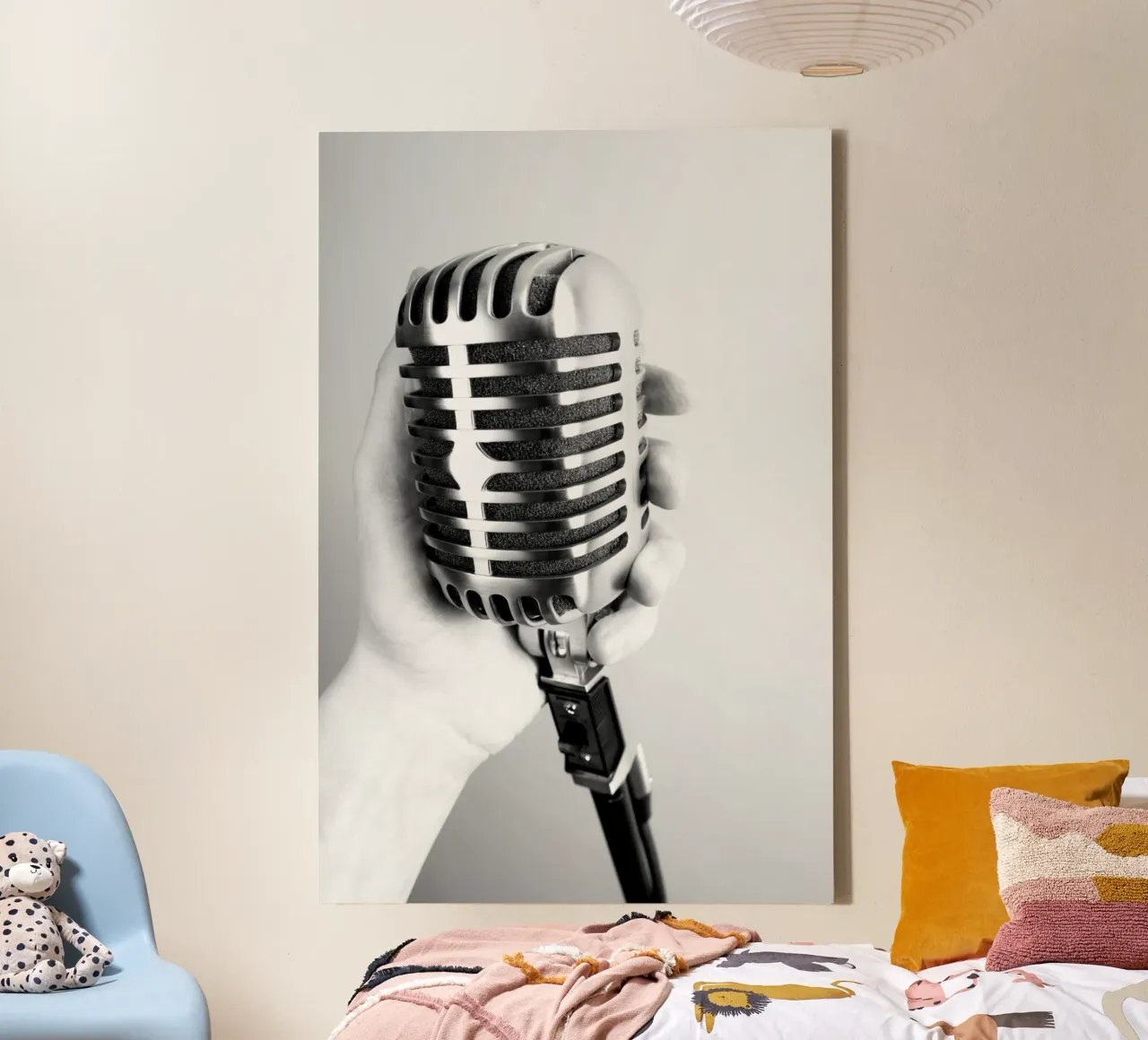 Microfono classico tela da anderm