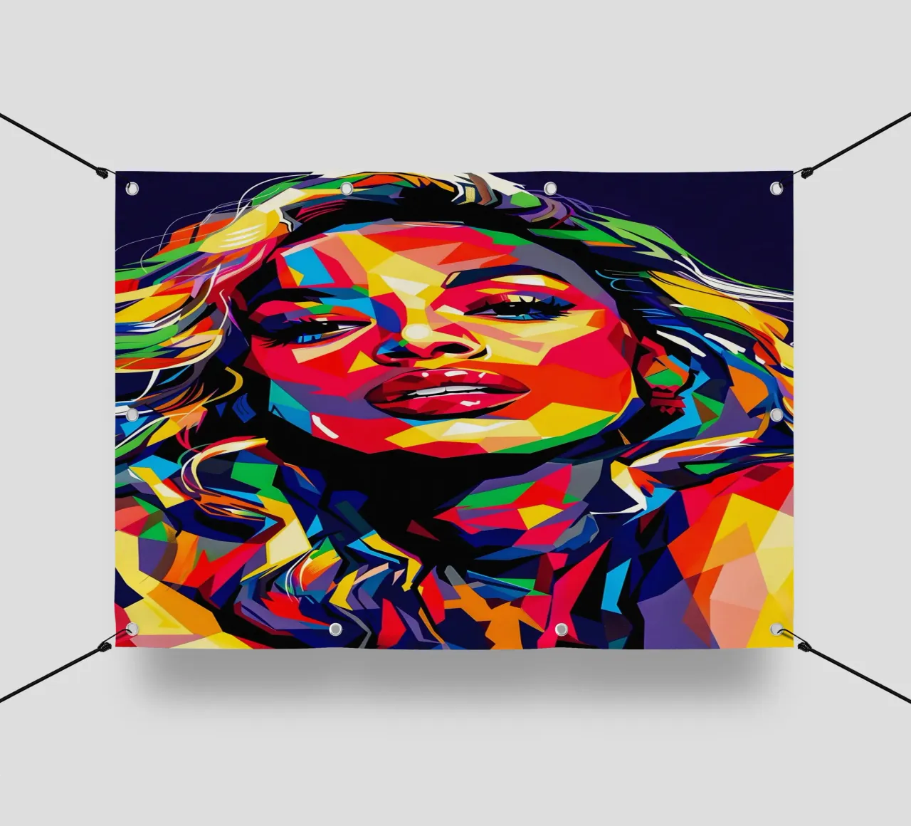 Beyoncé telo in pvc da HopeStudio