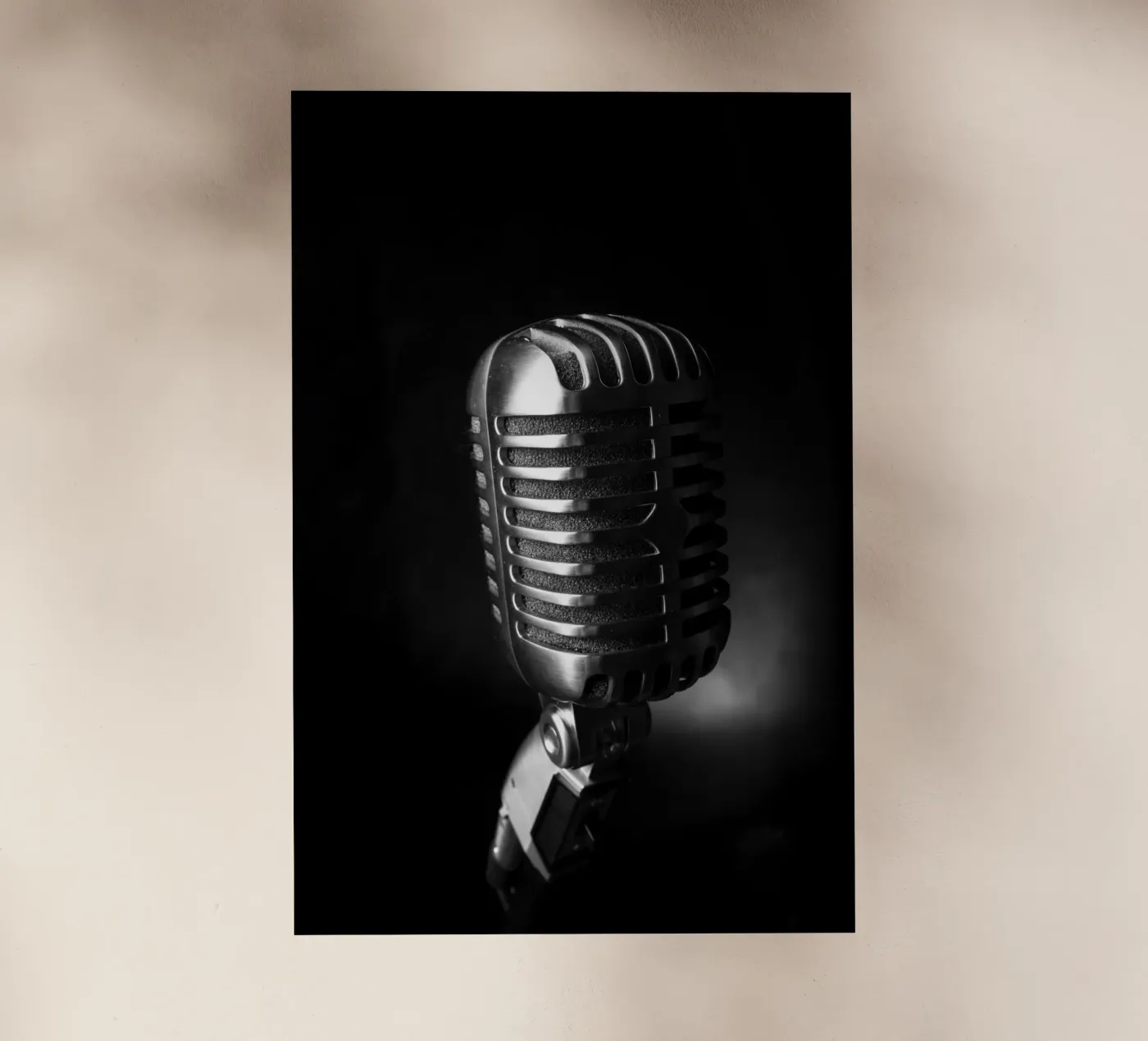 Classic microphone pellicola backlit da anderm