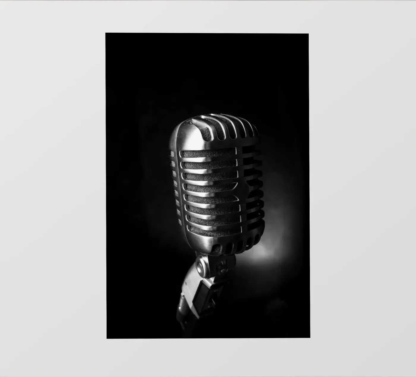 Classic microphone pellicola backlit da anderm