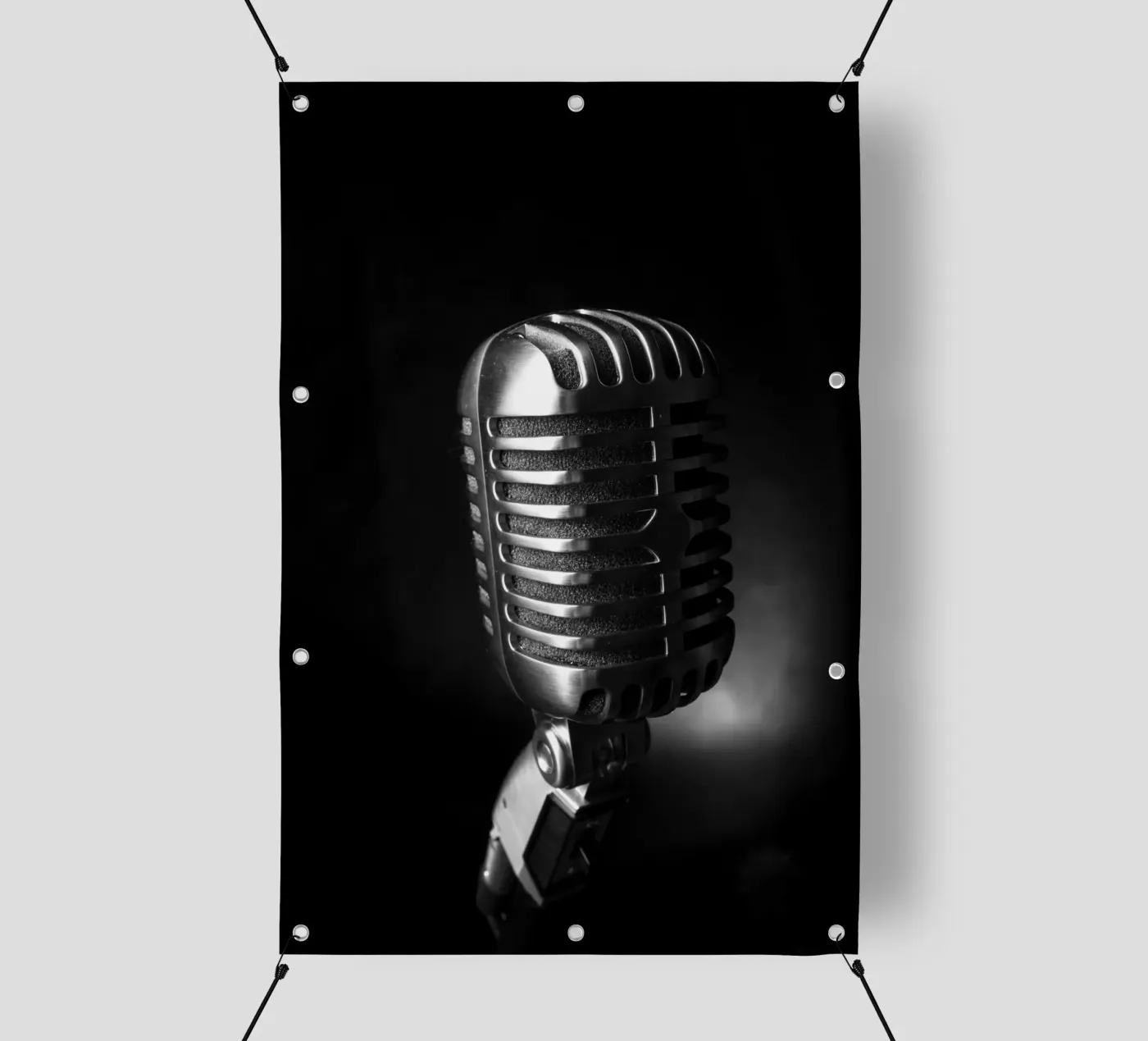 Microfono classico telo in pvc da anderm