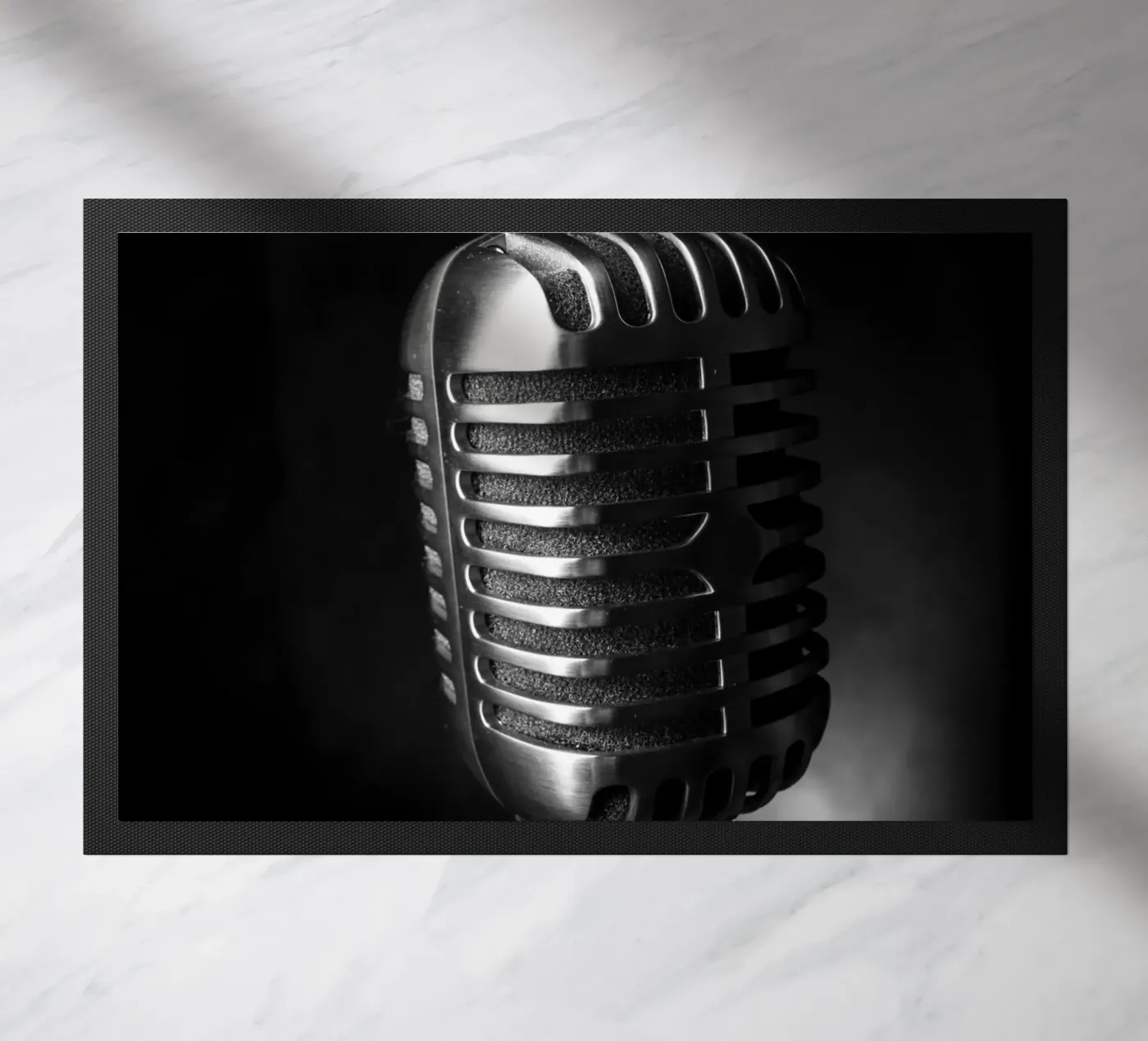 Microphone classique paillasson de anderm