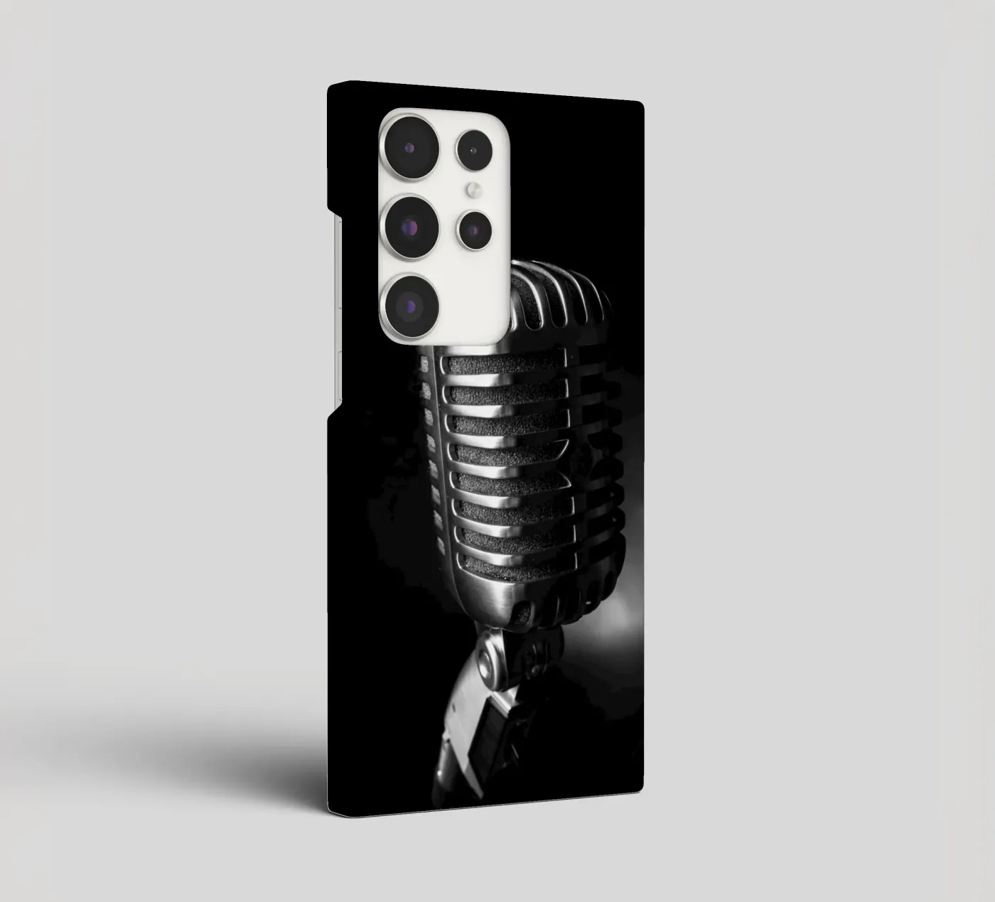 Classic microphone coque samsung de anderm