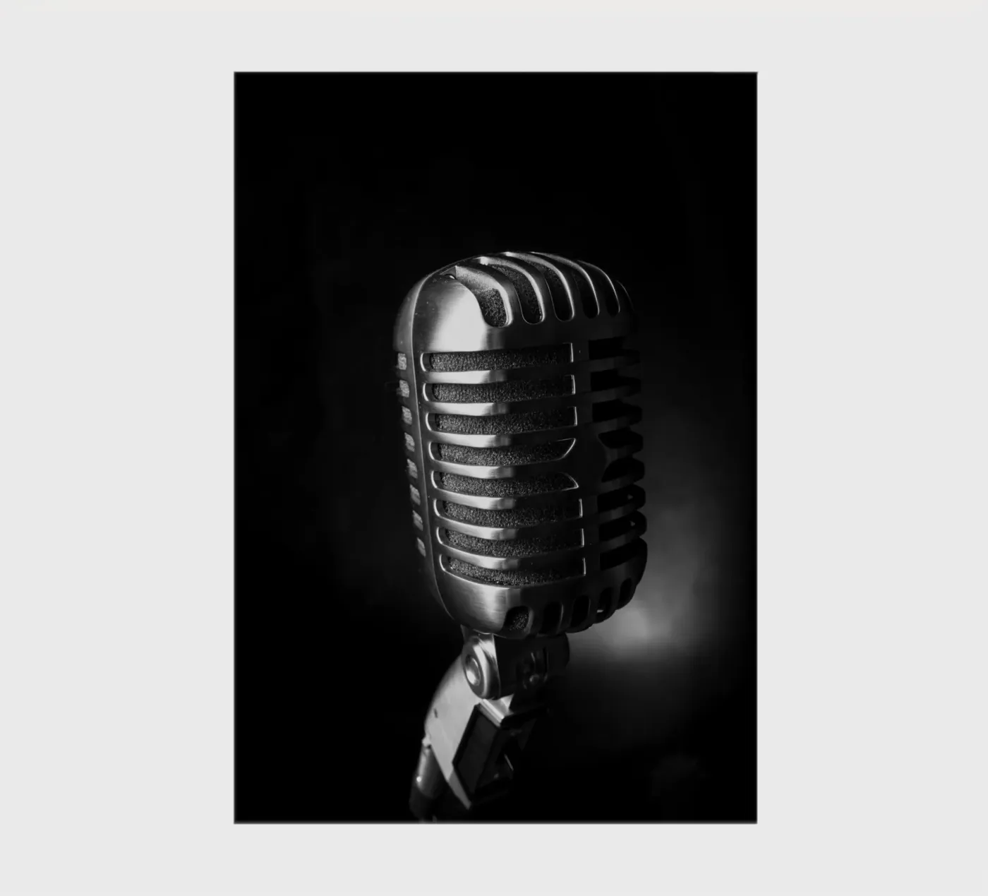 Microfono classico quaderno da anderm