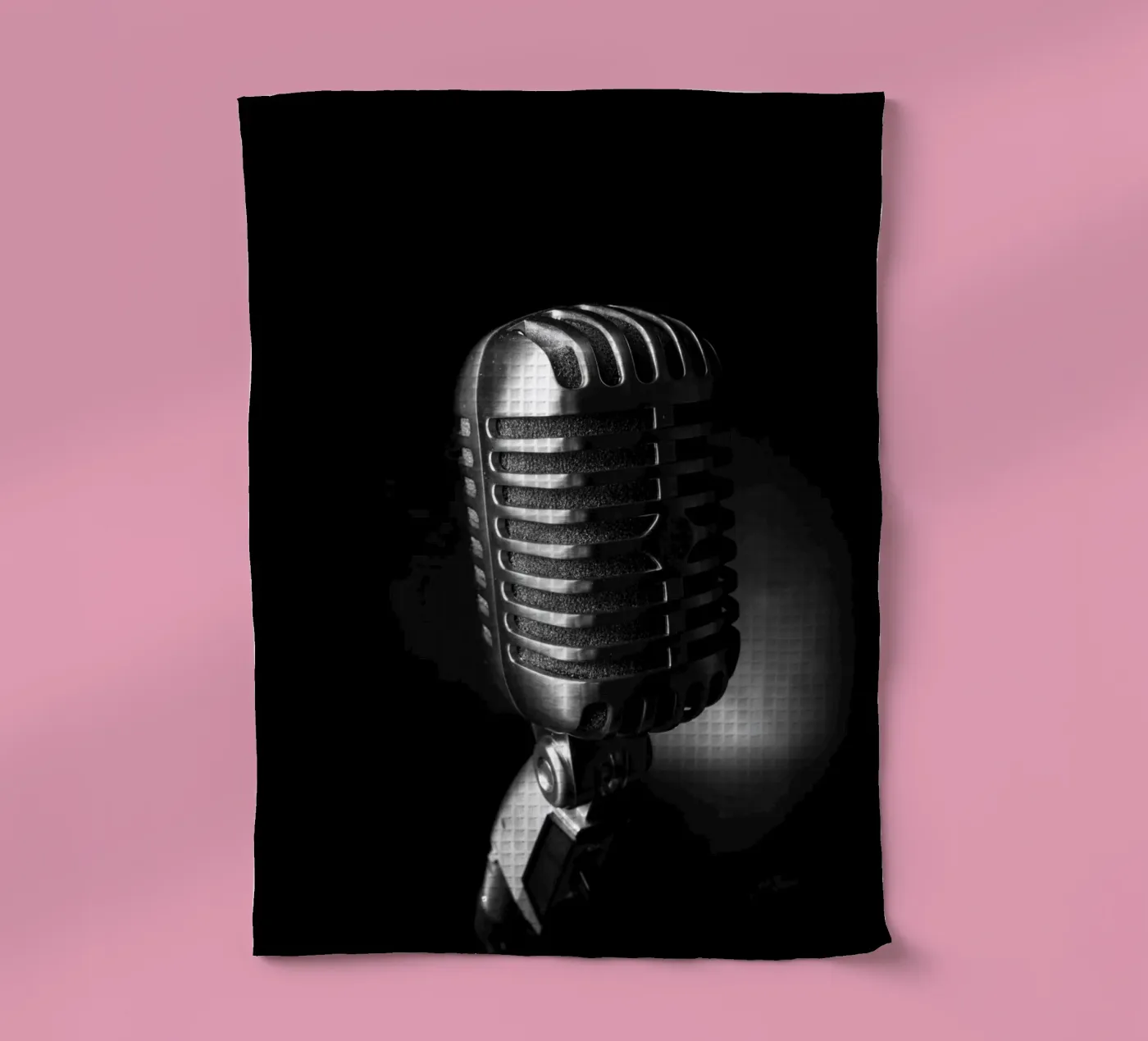 Classic microphone torchon de anderm