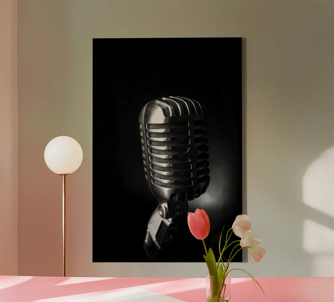 Microfono classico tela da anderm