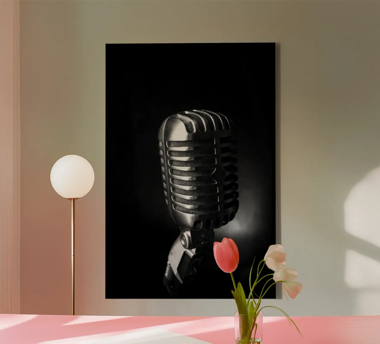 Microfono classico tela da anderm