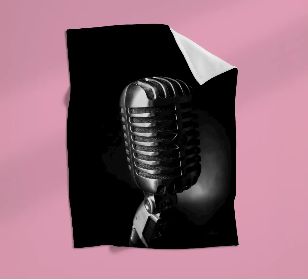 Microfono classico coperta in pile da anderm