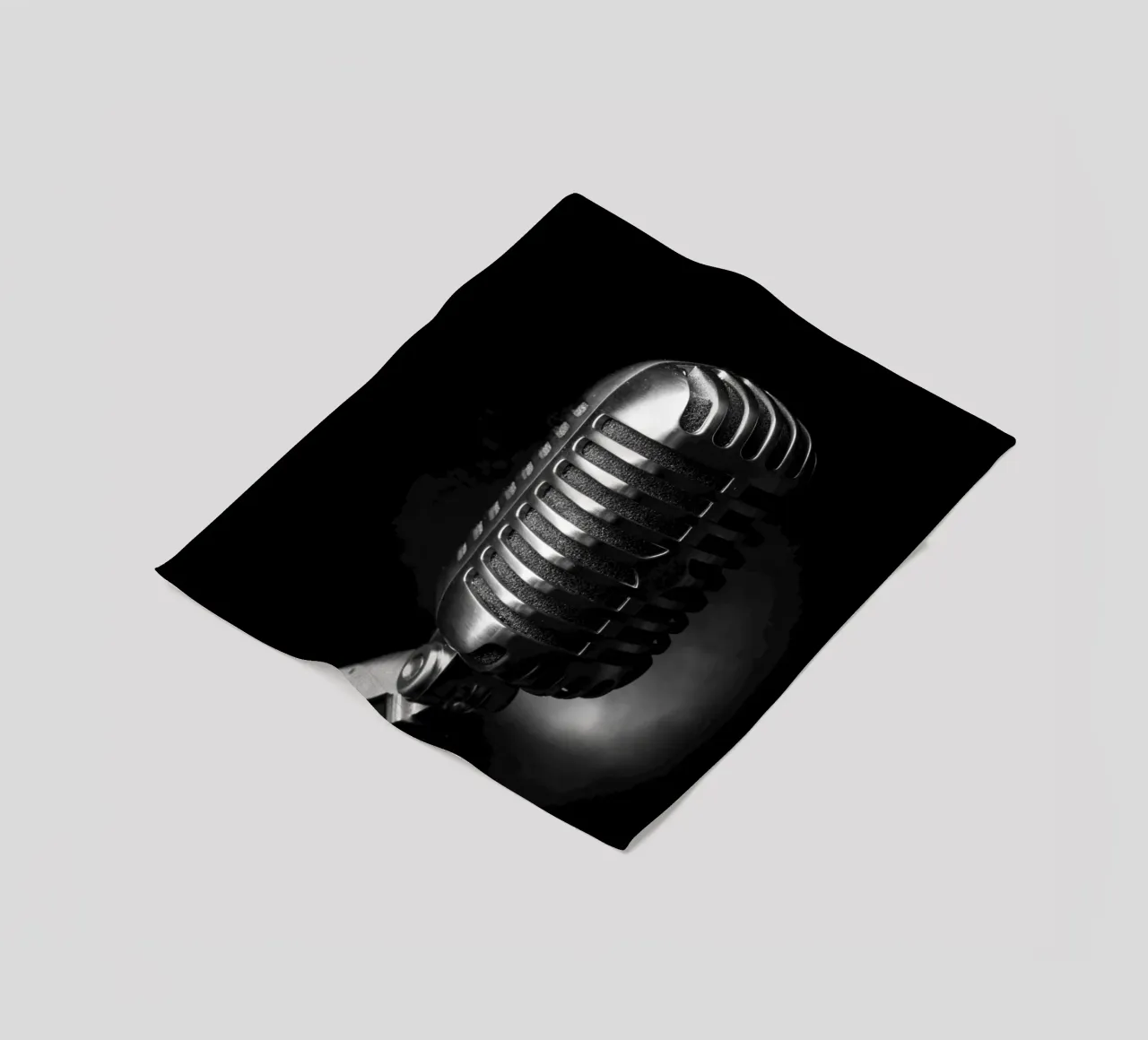 Microfono classico coperta in pile da anderm