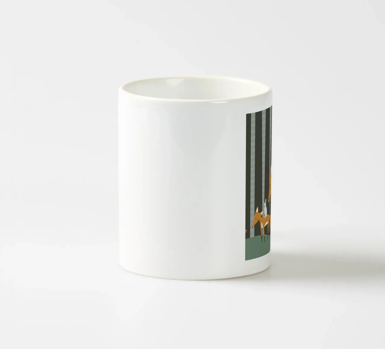 In The Woods tazza in ceramica da Karin Bijlsma