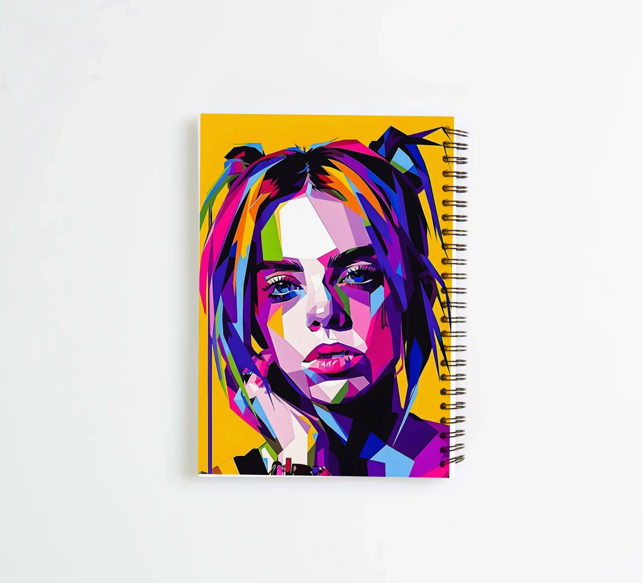 Billie Eillish spiral notebook by HopeStudio