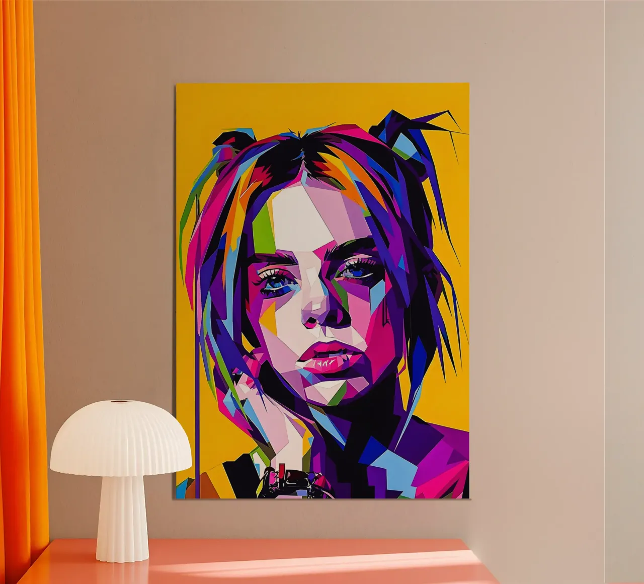 Billie Eillish hahnemühle by HopeStudio