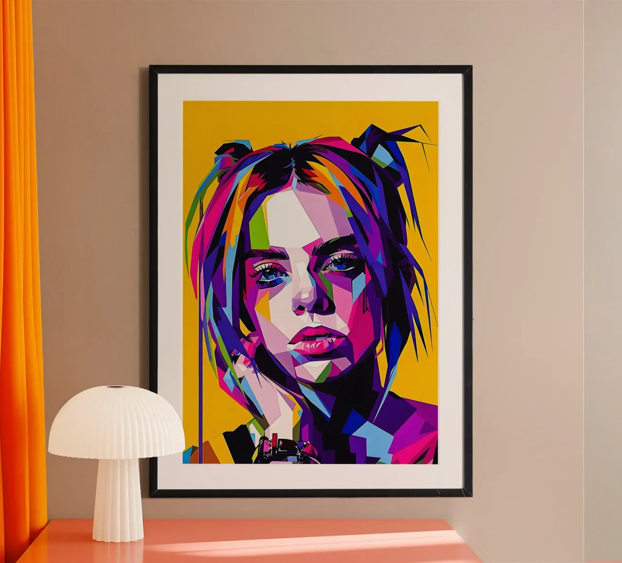 Billie Eillish hahnemühle by HopeStudio