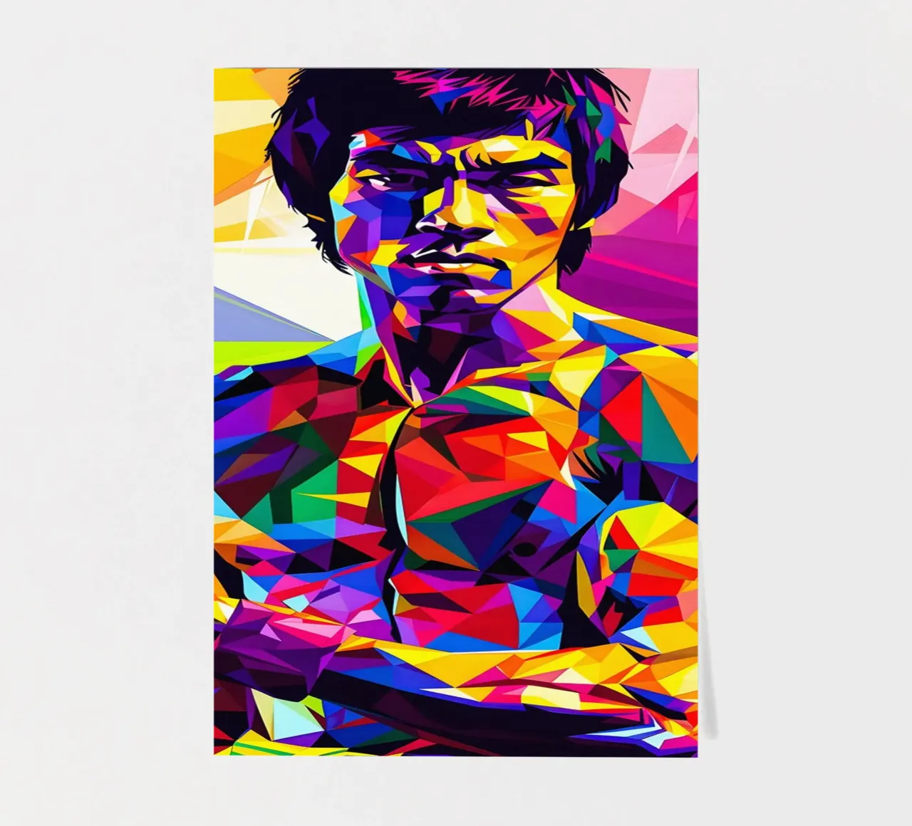 Bruce Lee Stickerbogen von HopeStudio