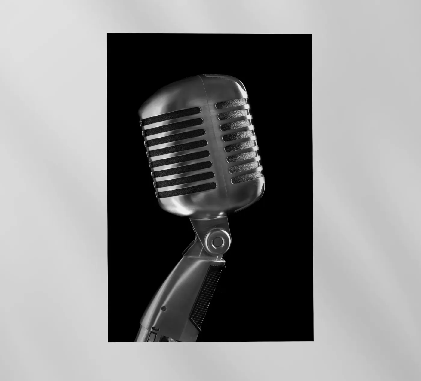 Microfono classico pellicola backlit da anderm