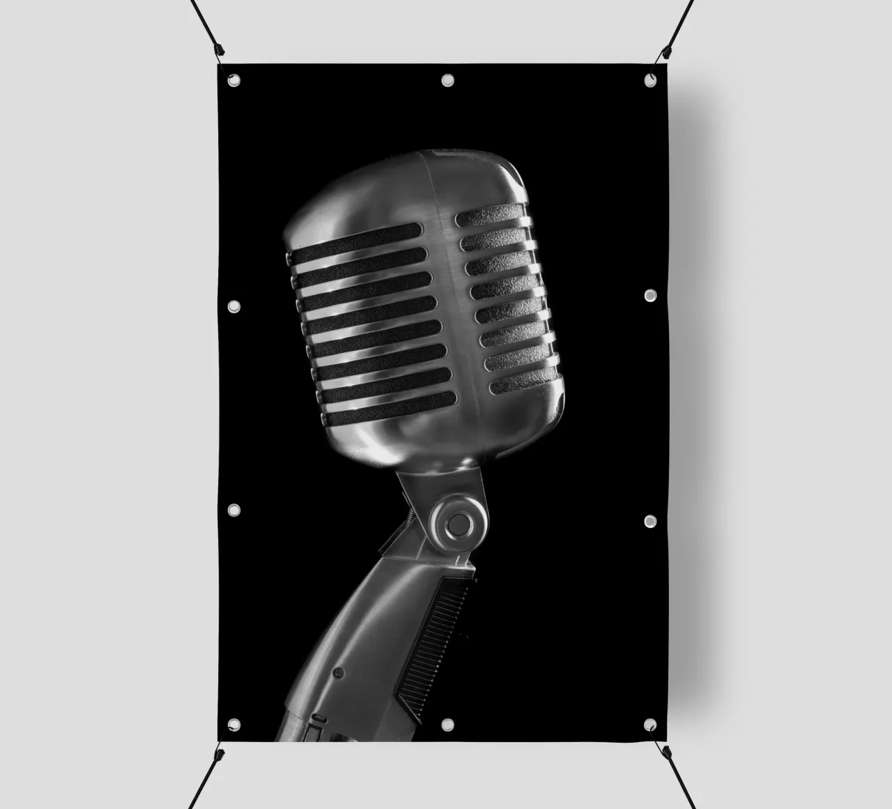 Microfono classico telo in pvc da anderm