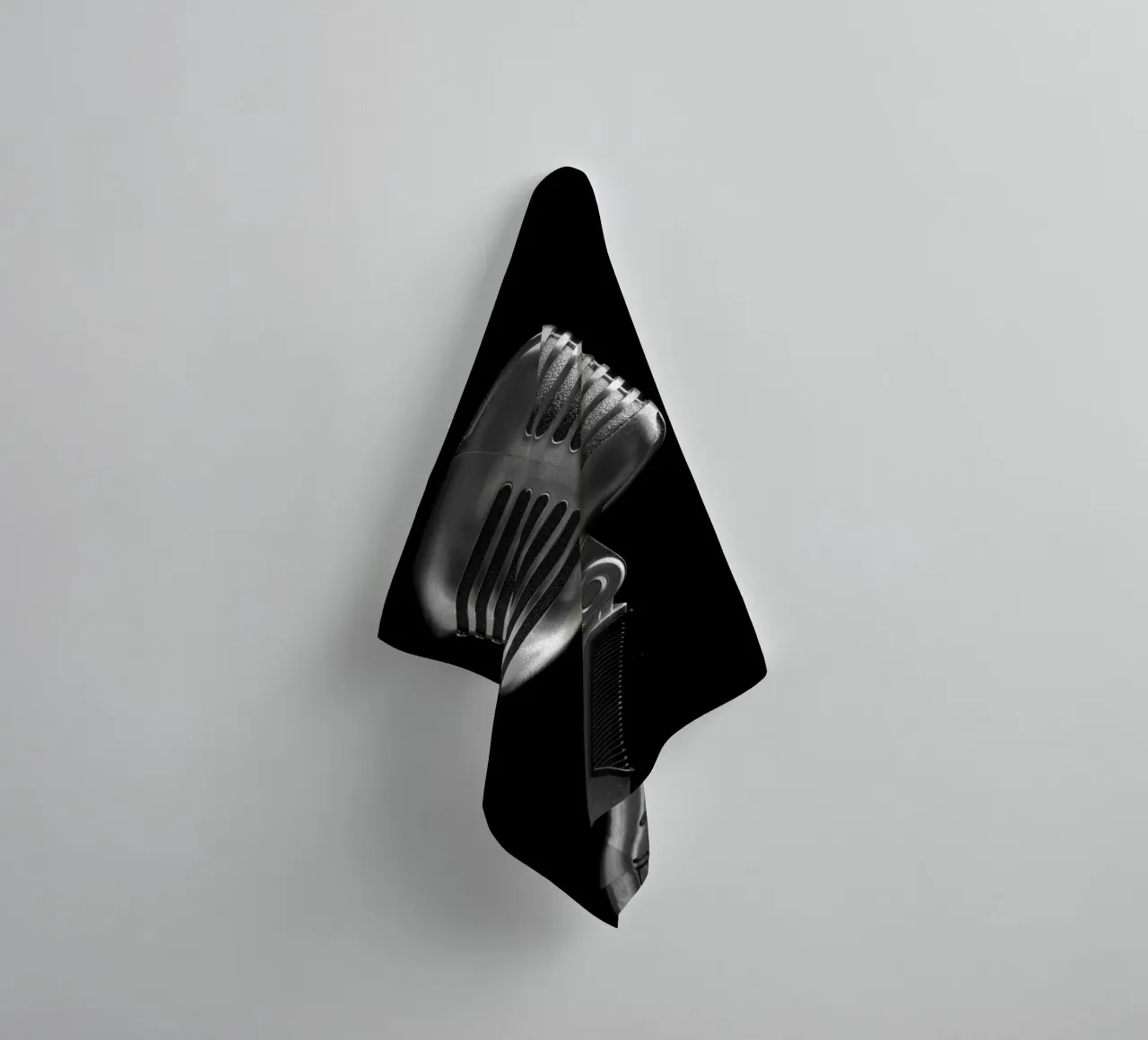 Microfono classico asciugamano da bagno da anderm