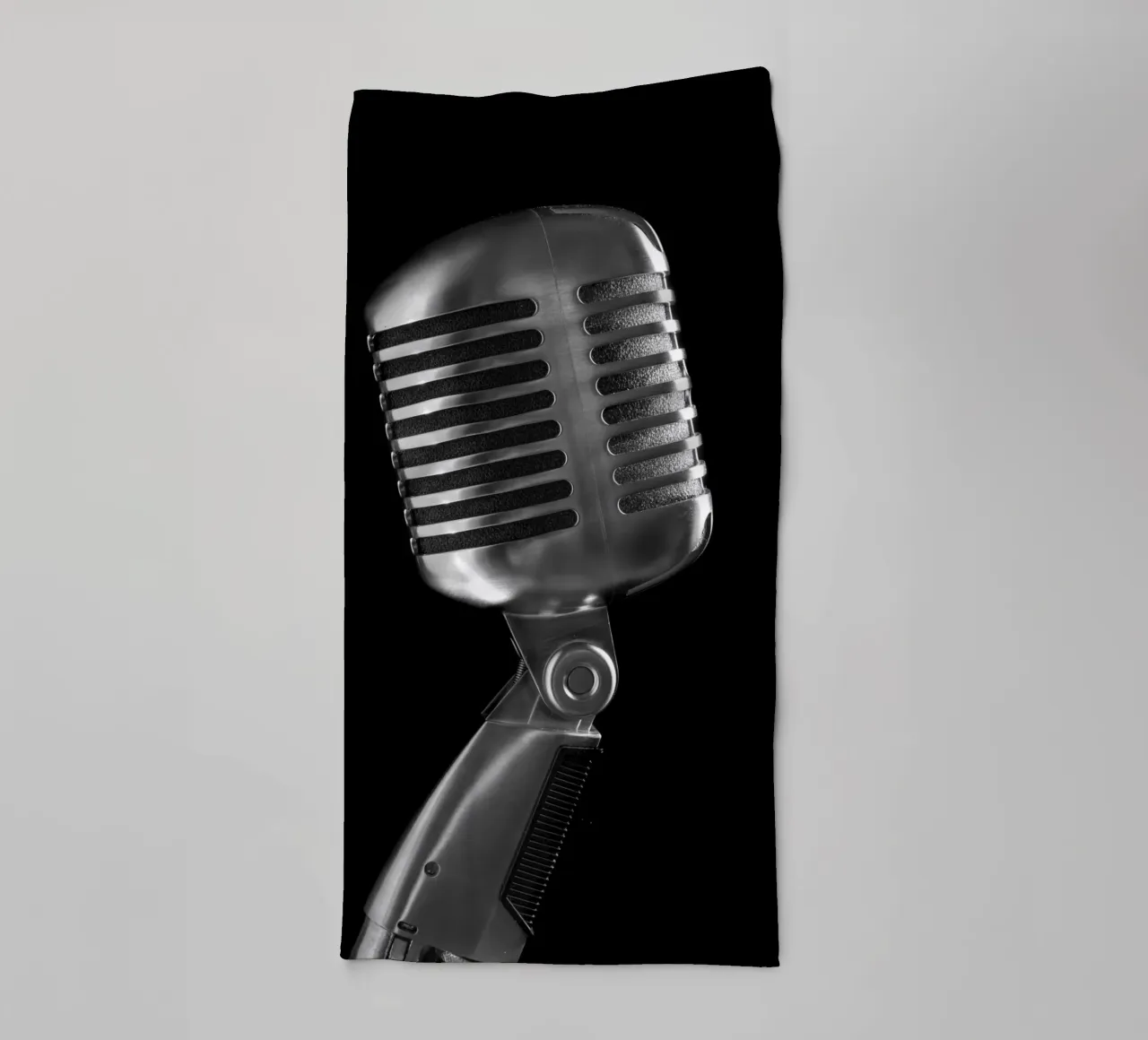 Microfono classico asciugamano da bagno da anderm