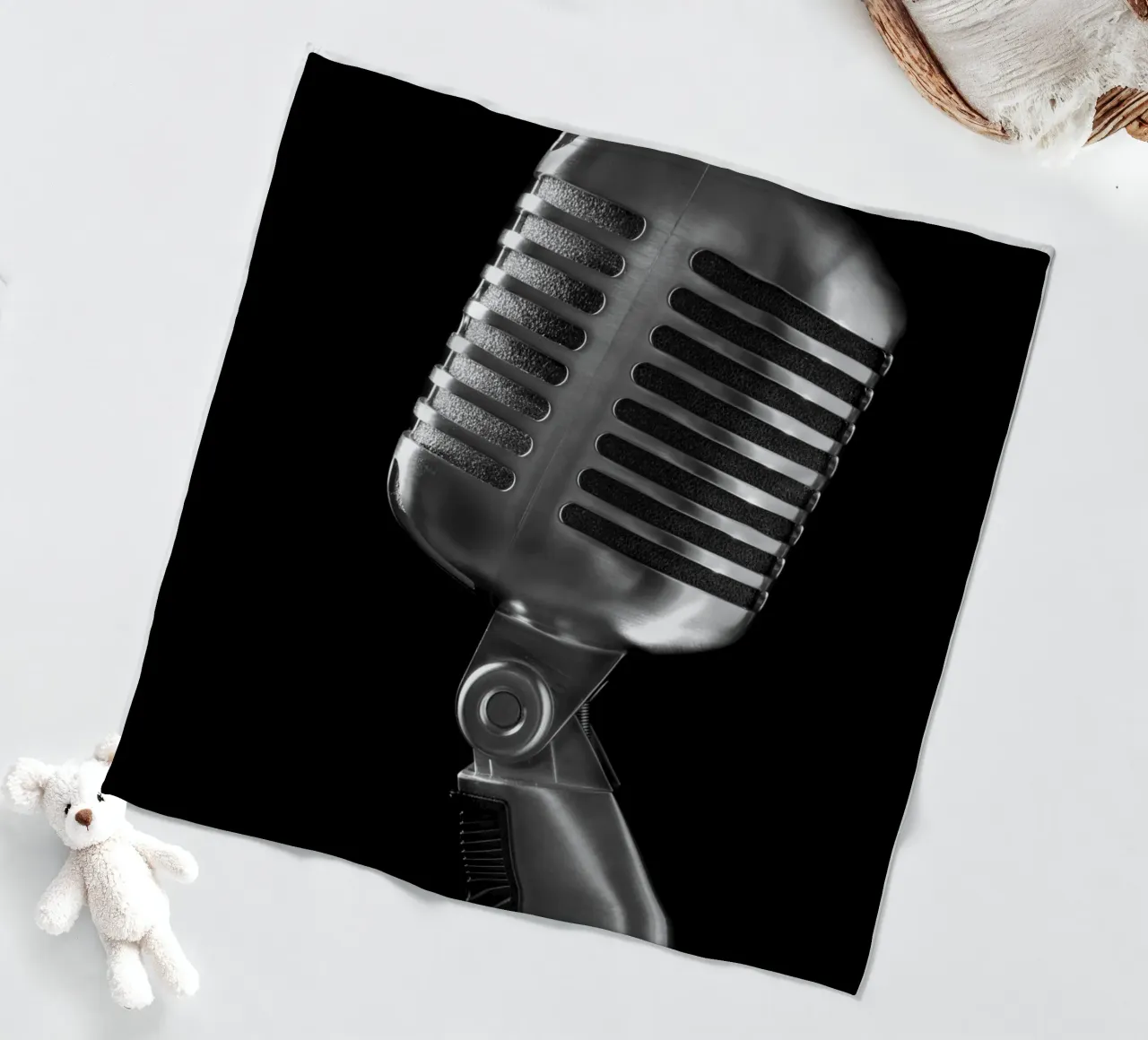 Microfono classico coperta in pile da anderm