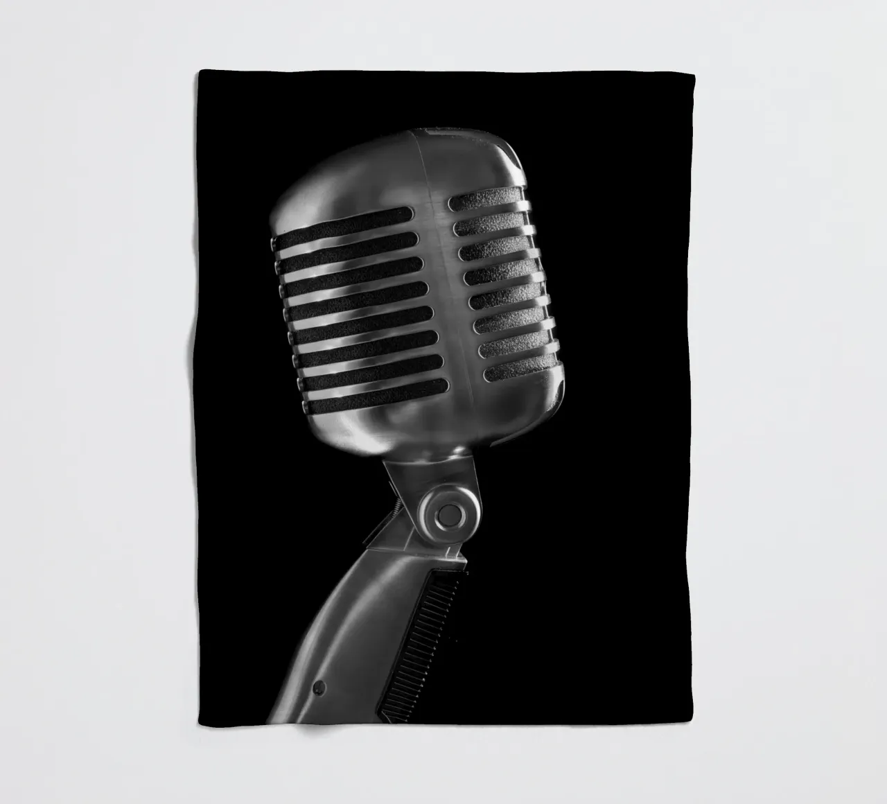 Microfono classico coperta in pile da anderm