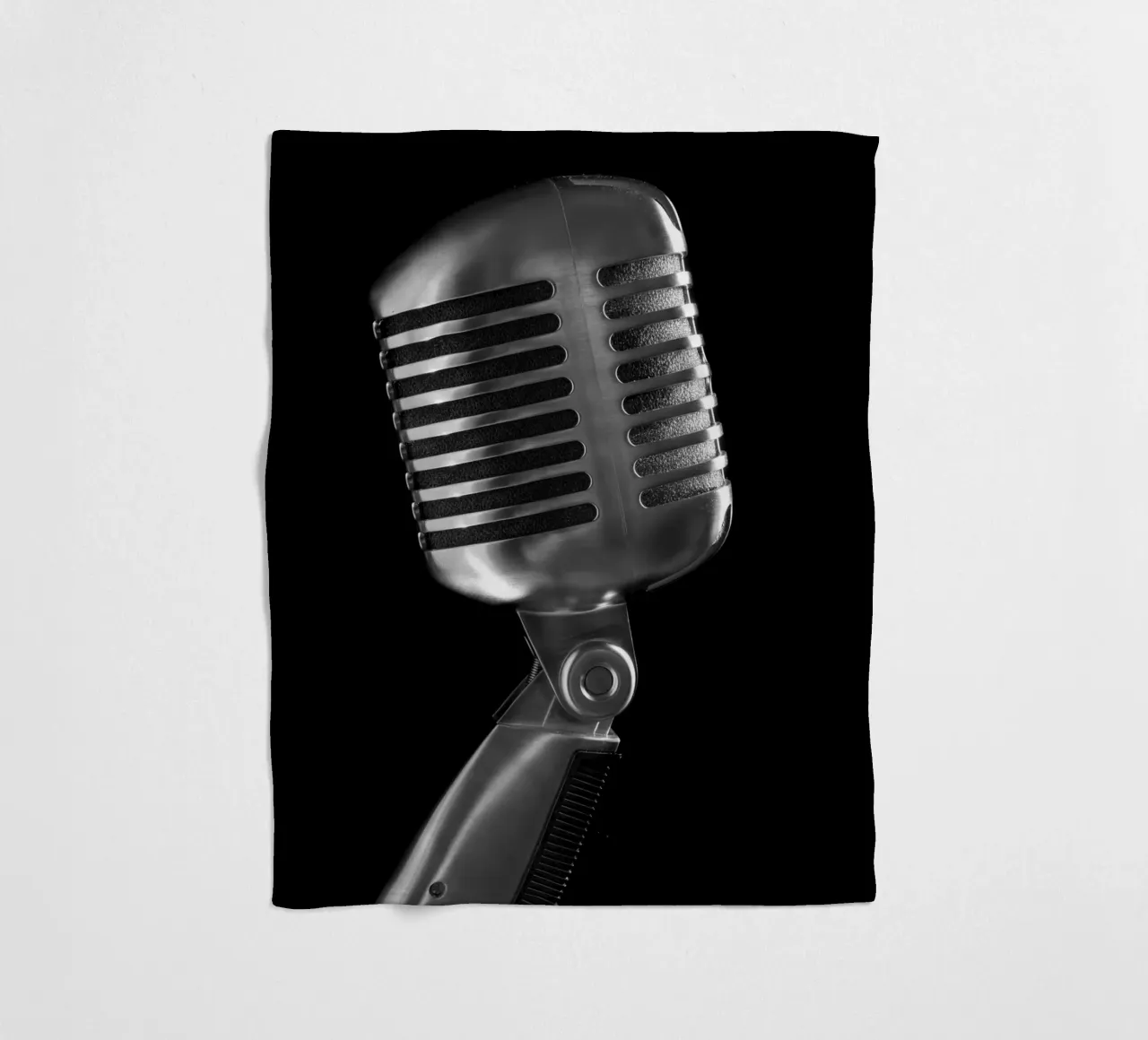 Microfono classico coperta in pile da anderm