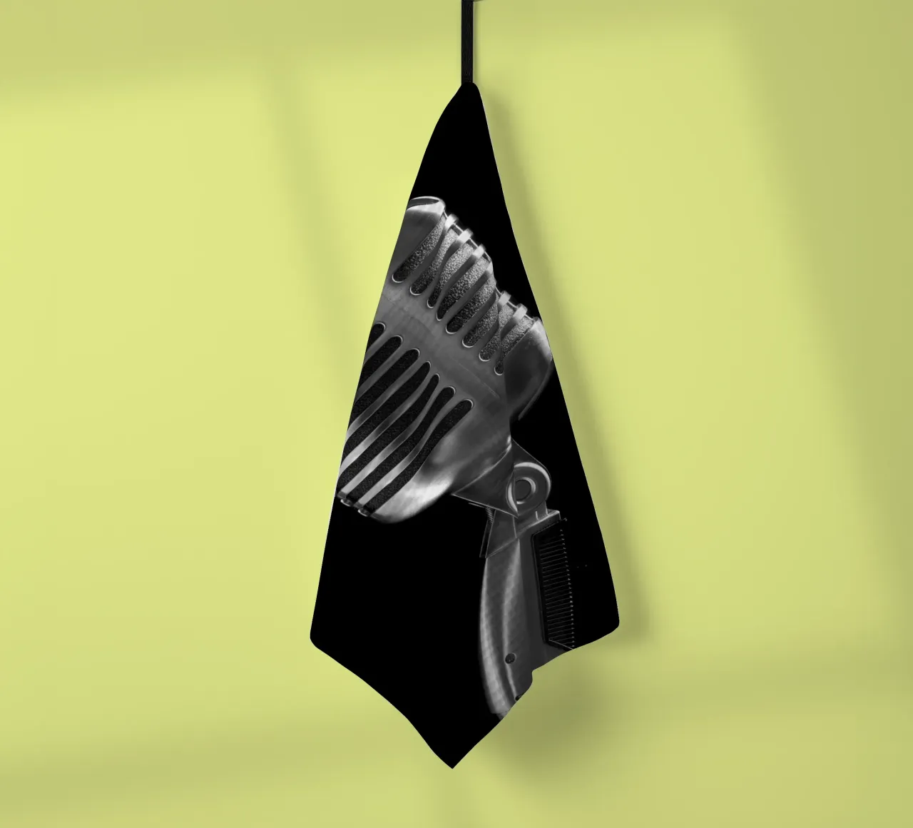 Microfono classico canovaccio da cucina da anderm