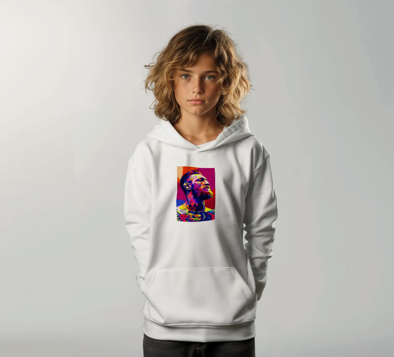 Conor McGregor felpa bambino con cappuccio da HopeStudio