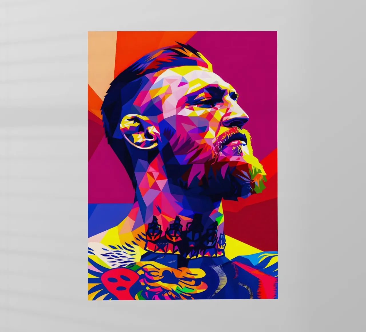 Conor McGregor pellicola backlit da HopeStudio