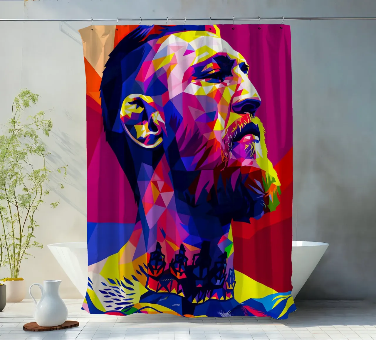 Conor McGregor tenda da doccia da HopeStudio
