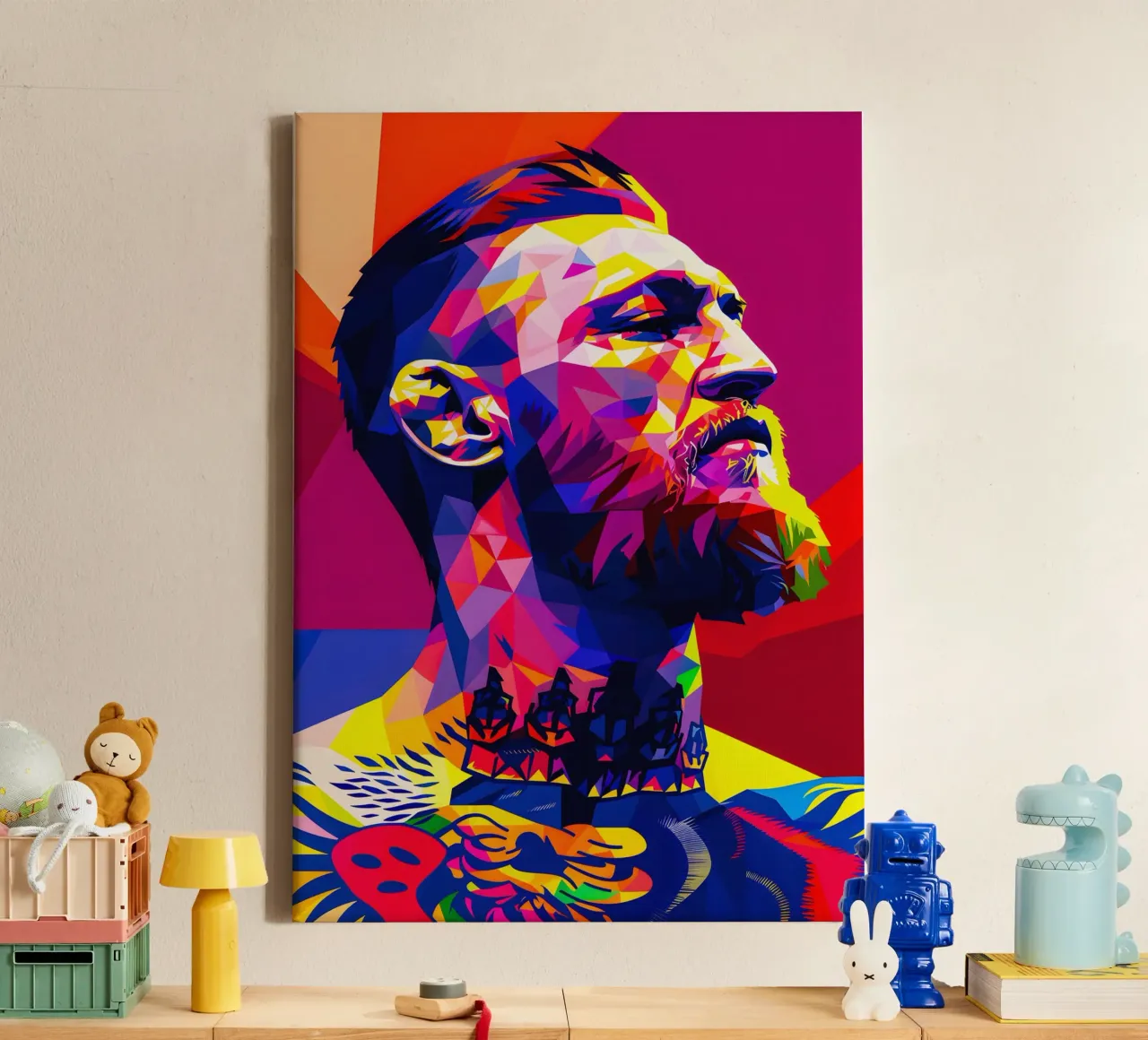 Conor McGregor Leinwand von HopeStudio