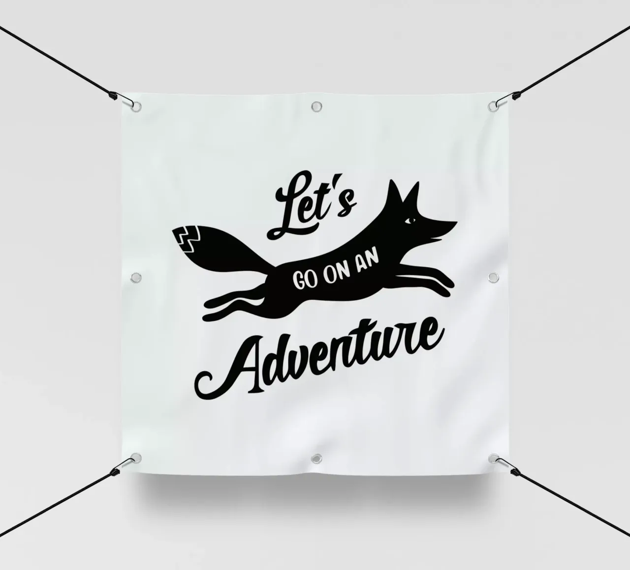 Let's Go On An Adventure telo in pvc da Karin Bijlsma