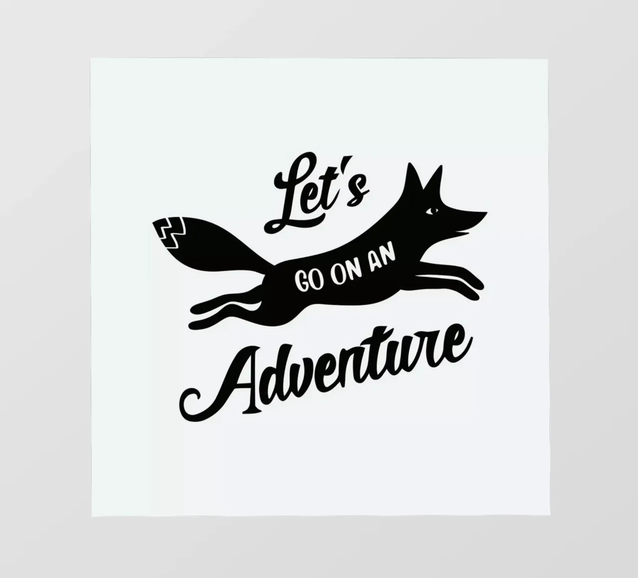 Let's Go On An Adventure telo in pvc da Karin Bijlsma