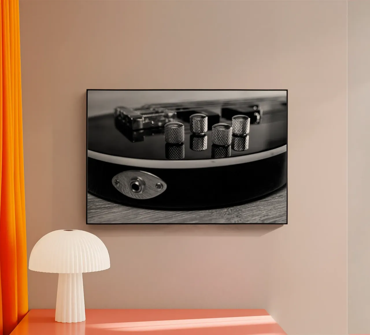 Basso nero plexiglass da anderm