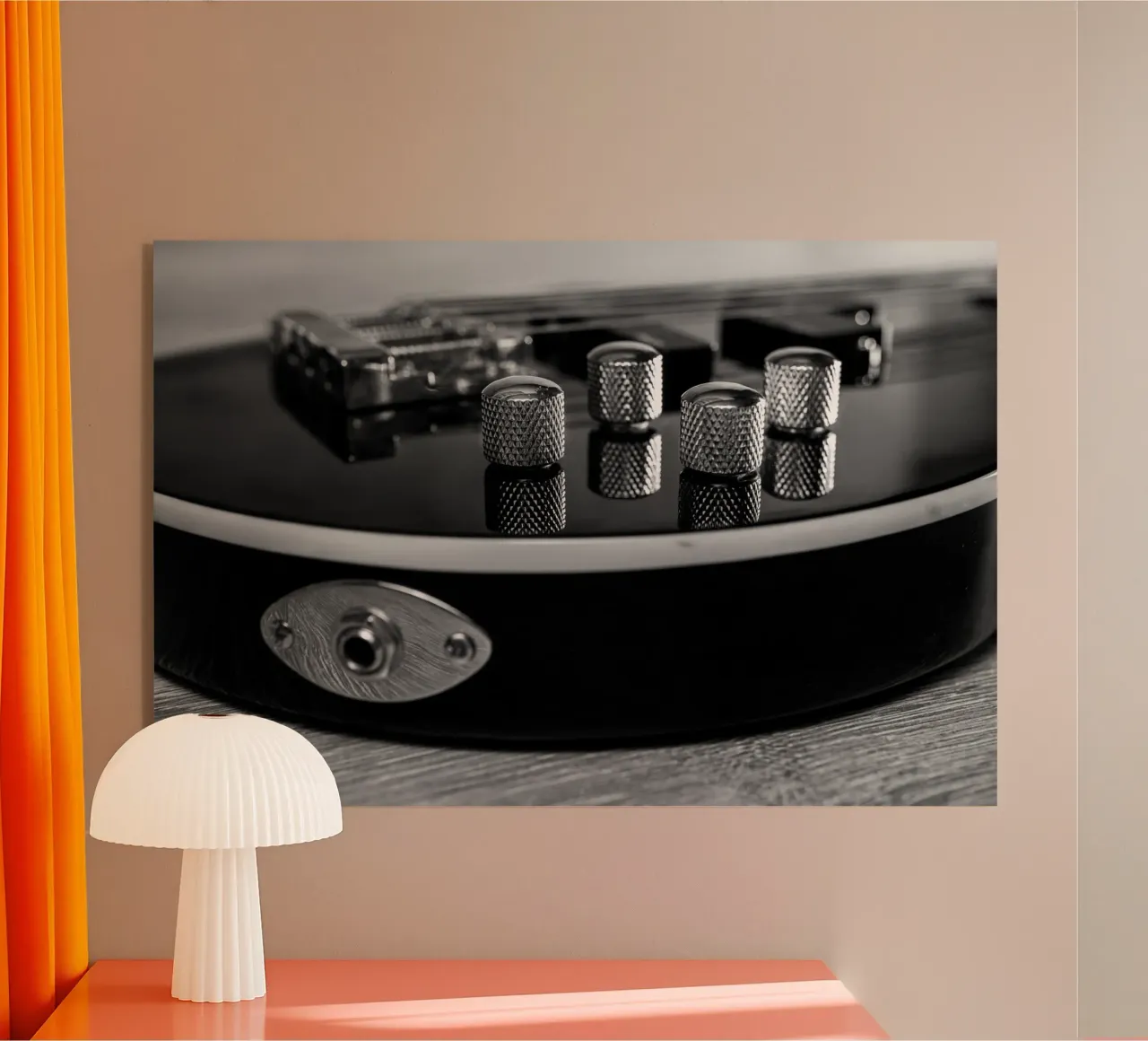 Basso nero plexiglass da anderm