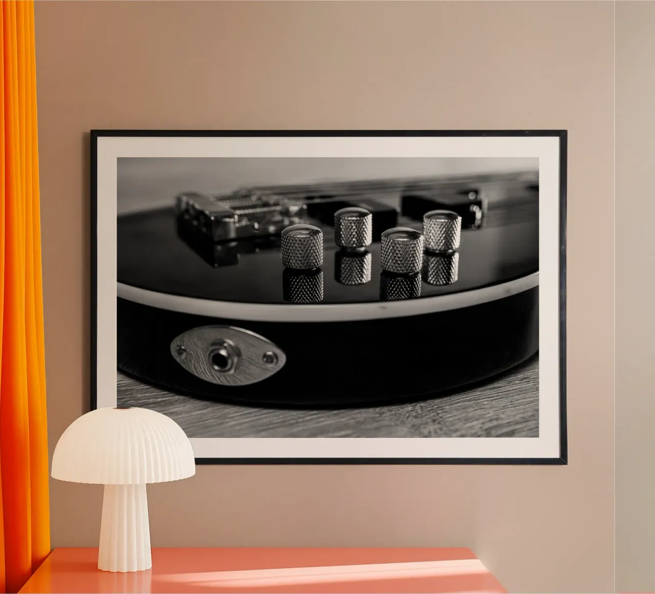 Basso nero poster da anderm