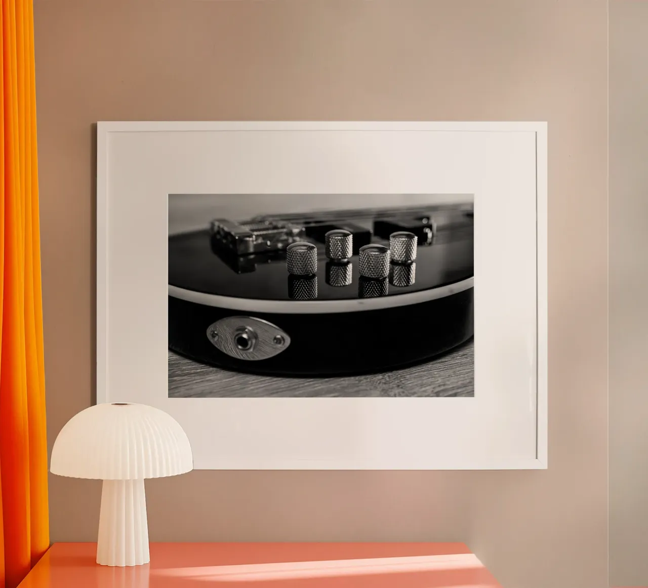 Basso nero poster da anderm