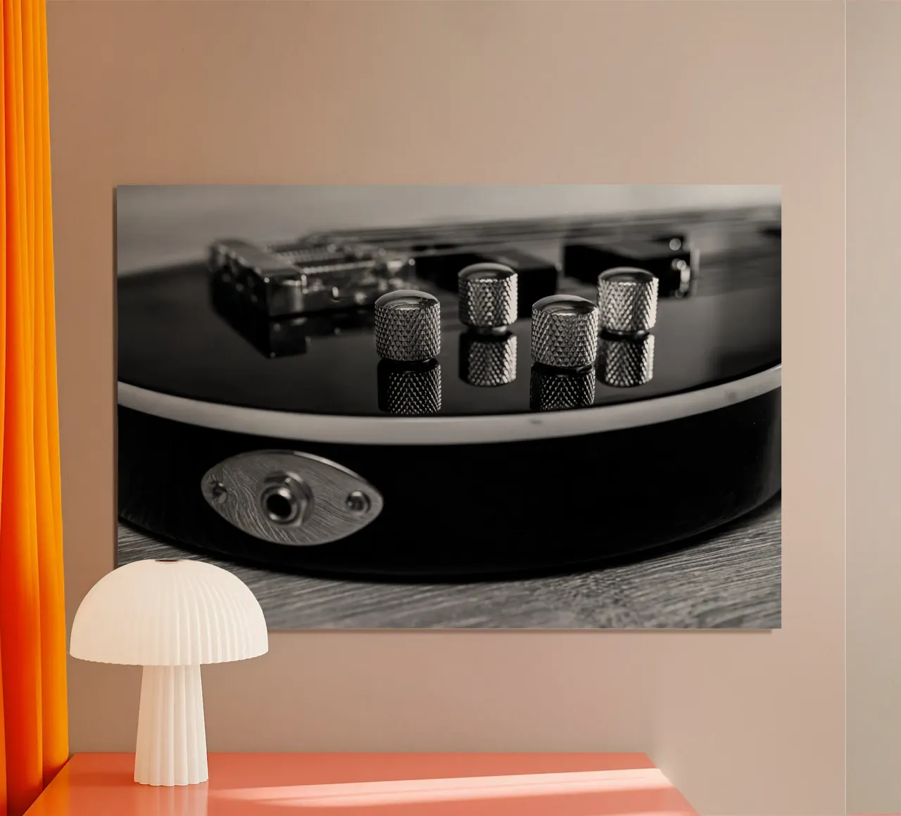 Basso nero poster da anderm