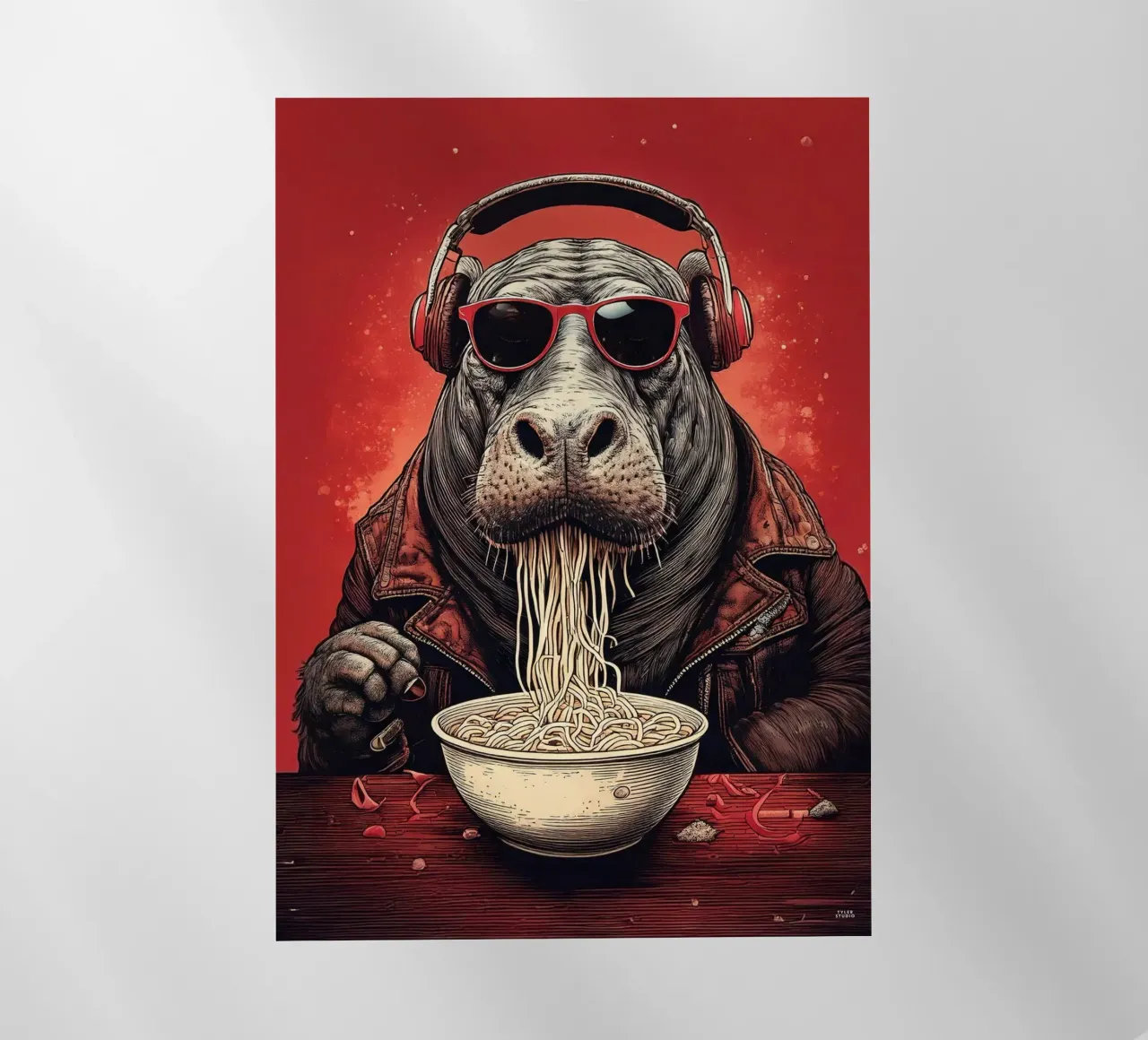 Hippo gourmand pellicola backlit da tylerstudio