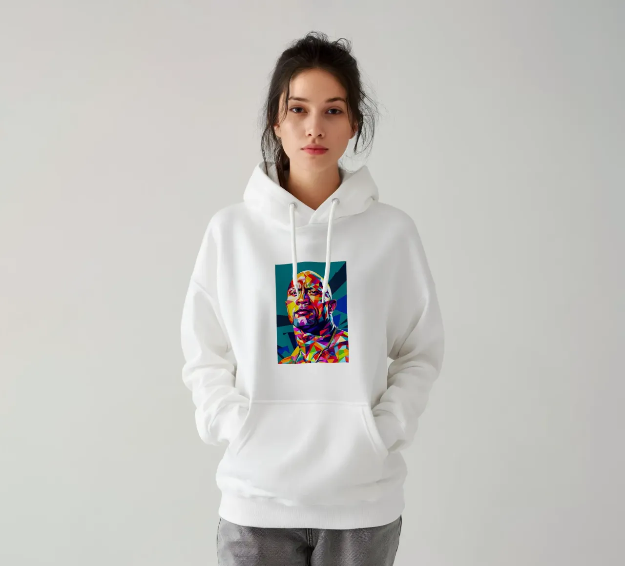 Dwayne Johnson sudadera con capucha de HopeStudio