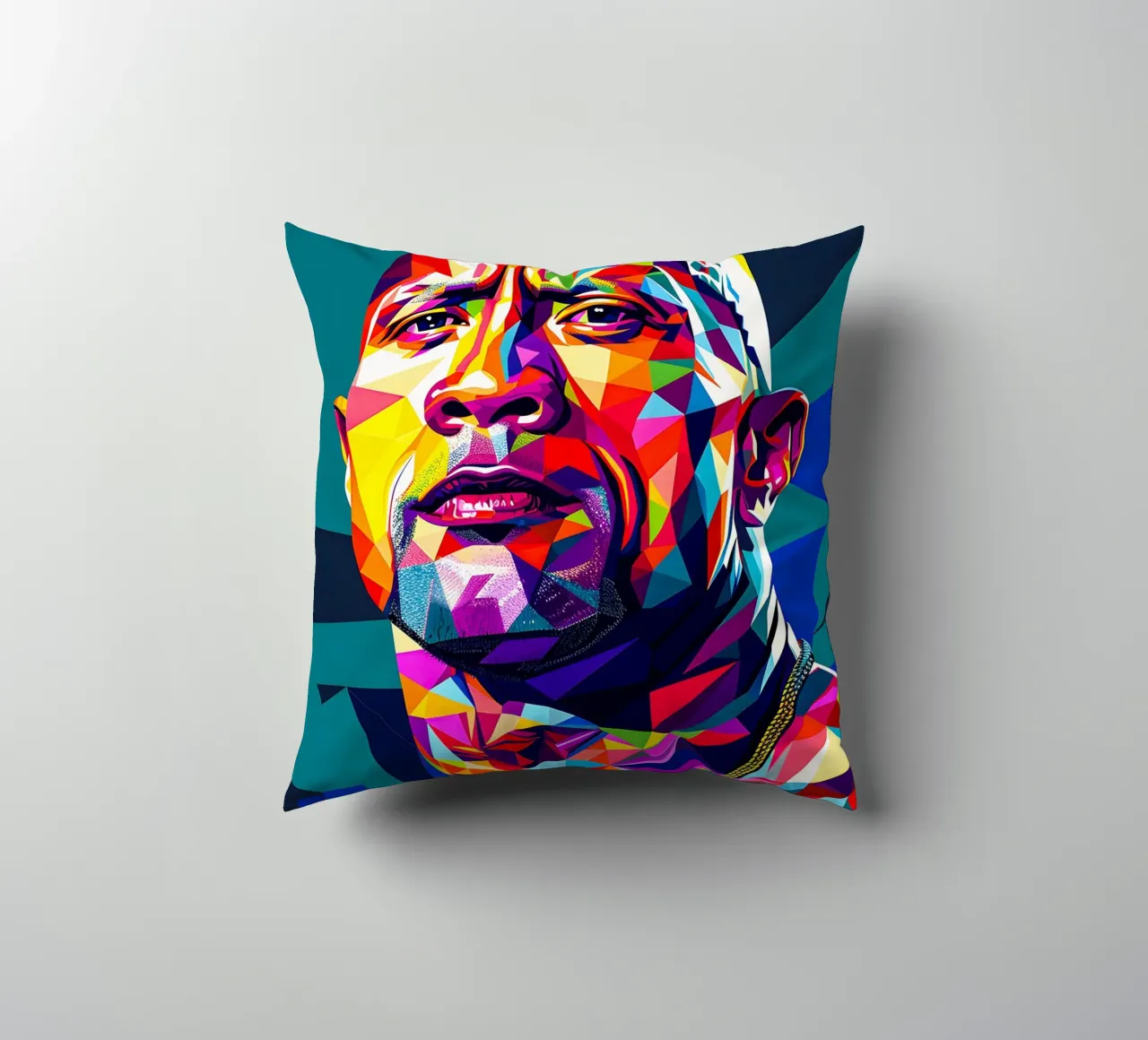 Dwayne Johnson cuscino da HopeStudio