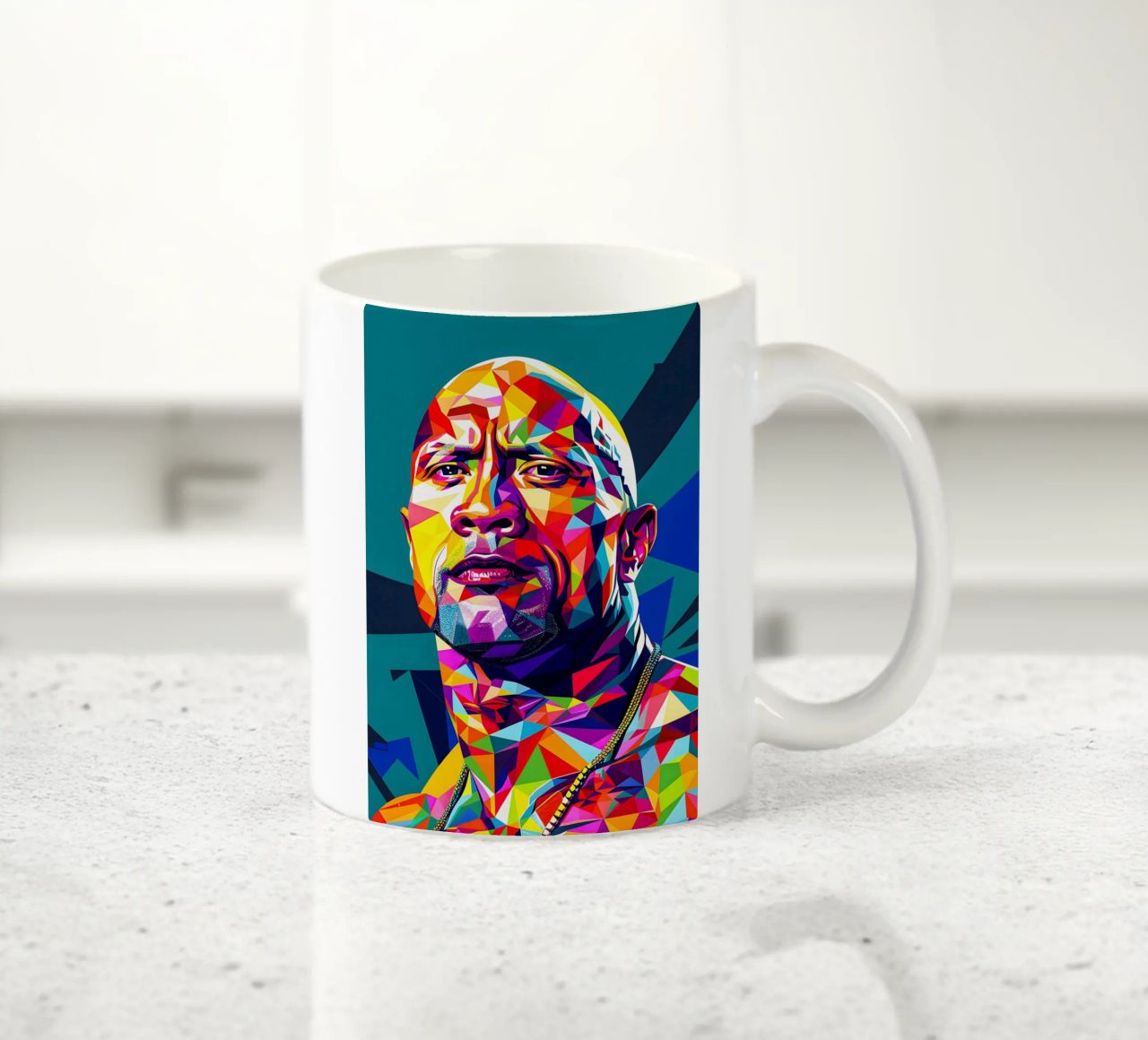 Dwayne Johnson tazza in ceramica da HopeStudio
