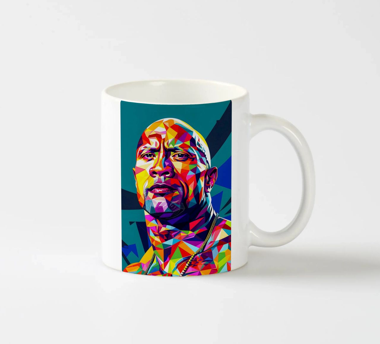 Dwayne Johnson tazza in ceramica da HopeStudio
